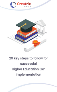 20 key steps to follow for successful Higher Education ERP Implementation