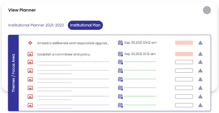 Flexible planning framework